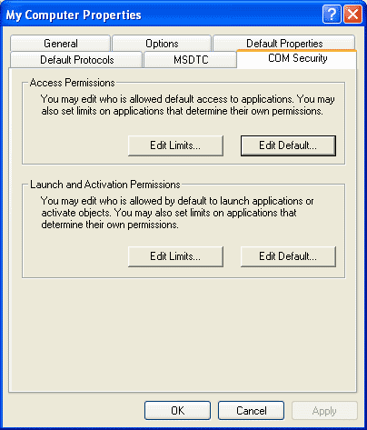 DCOM Config 03
