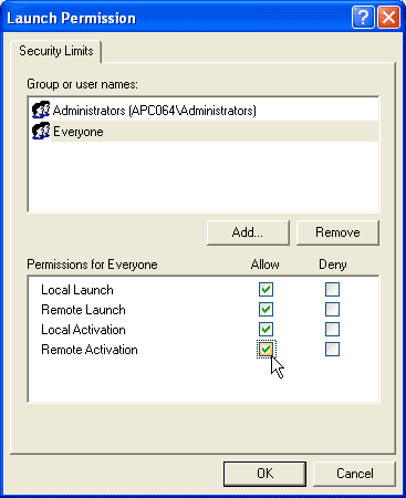 DCOM Config 05